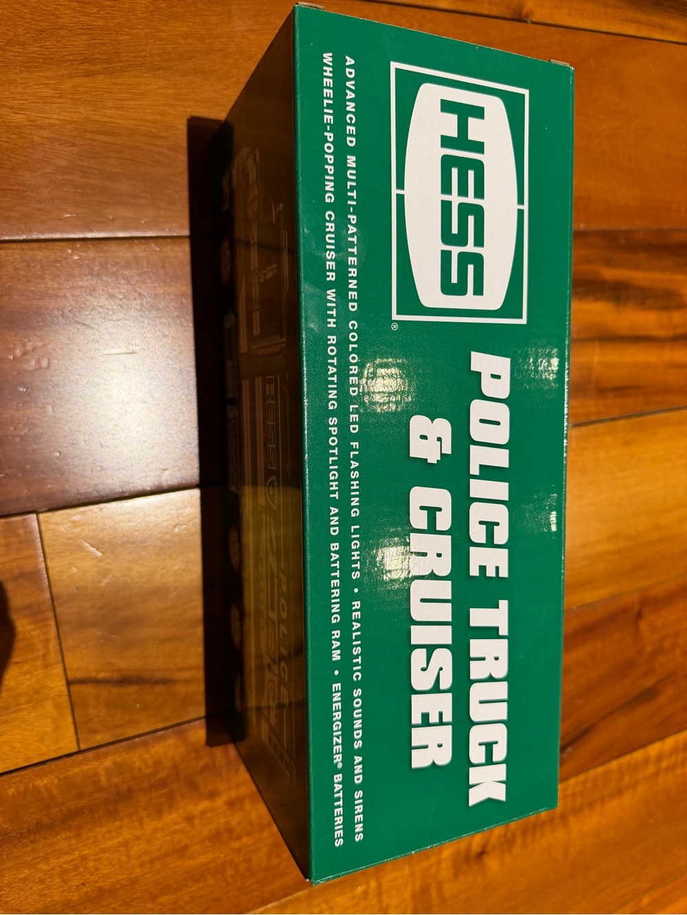 Hess Green Police Truck & Cruiser Toy Vehicle
